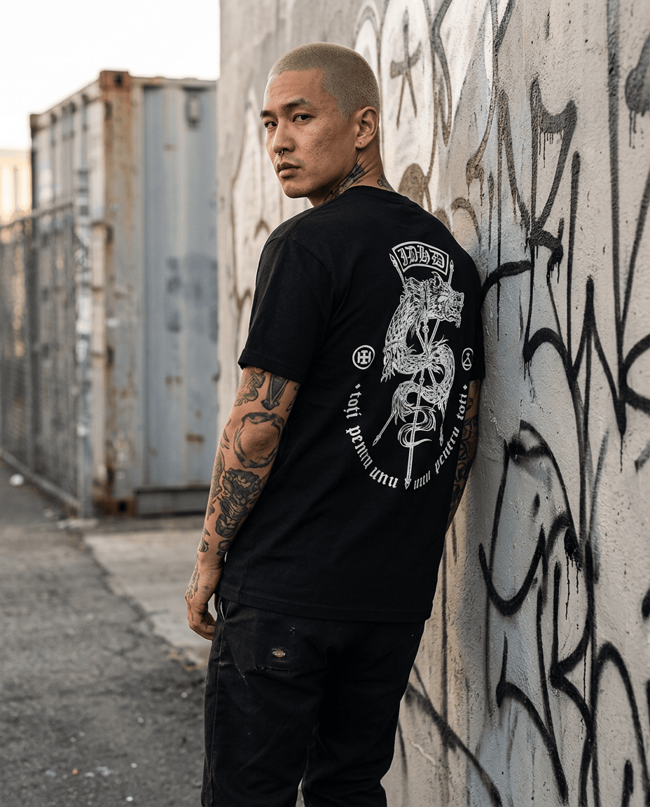 Keep Pushing — Apparel mockup designed by Keep Pushing Studio, Montreal