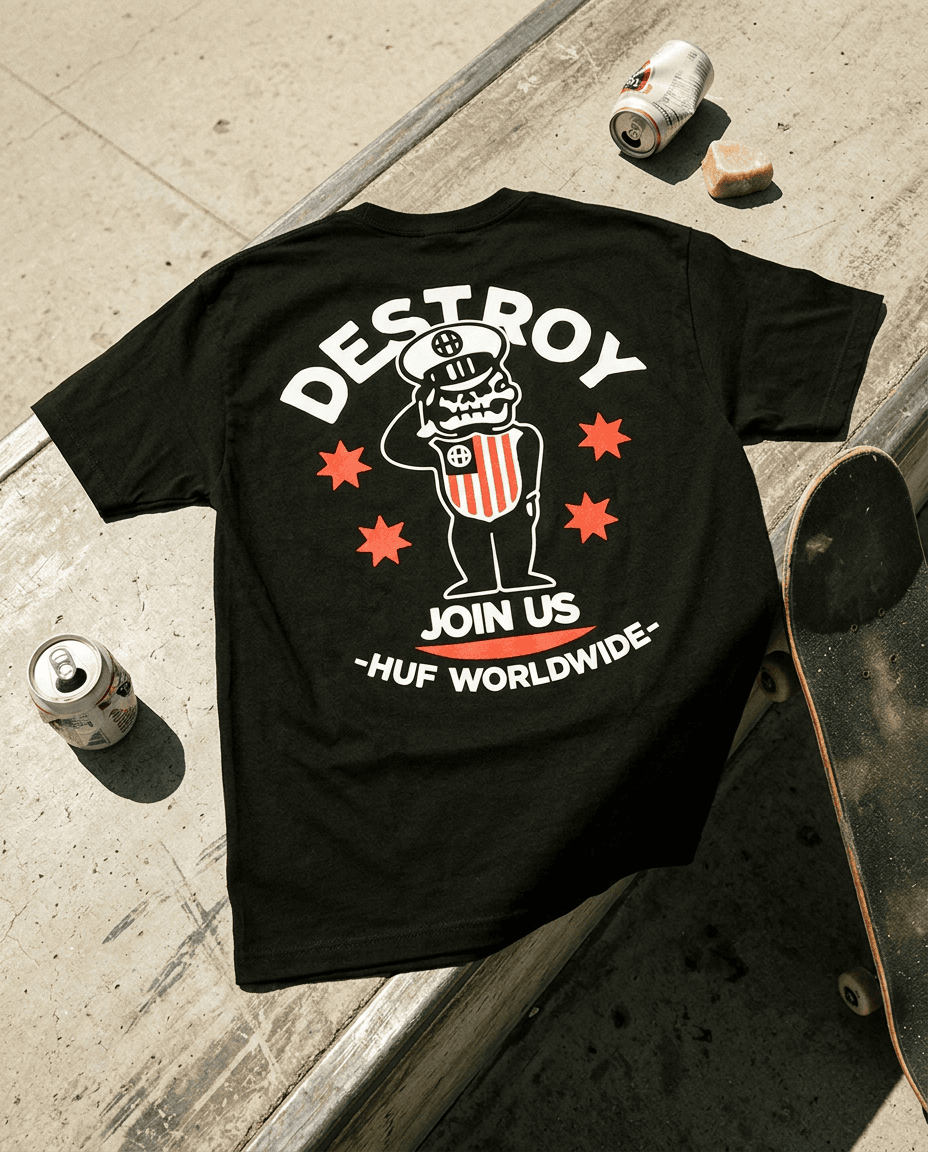 Keep Pushing — Apparel mockup designed by Keep Pushing Studio, Montreal