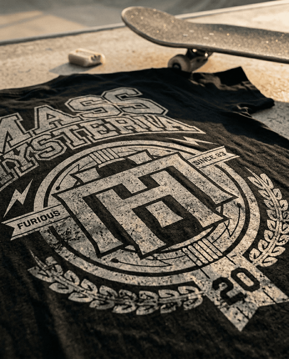 Keep Pushing — Apparel mockup designed by Keep Pushing Studio, Montreal