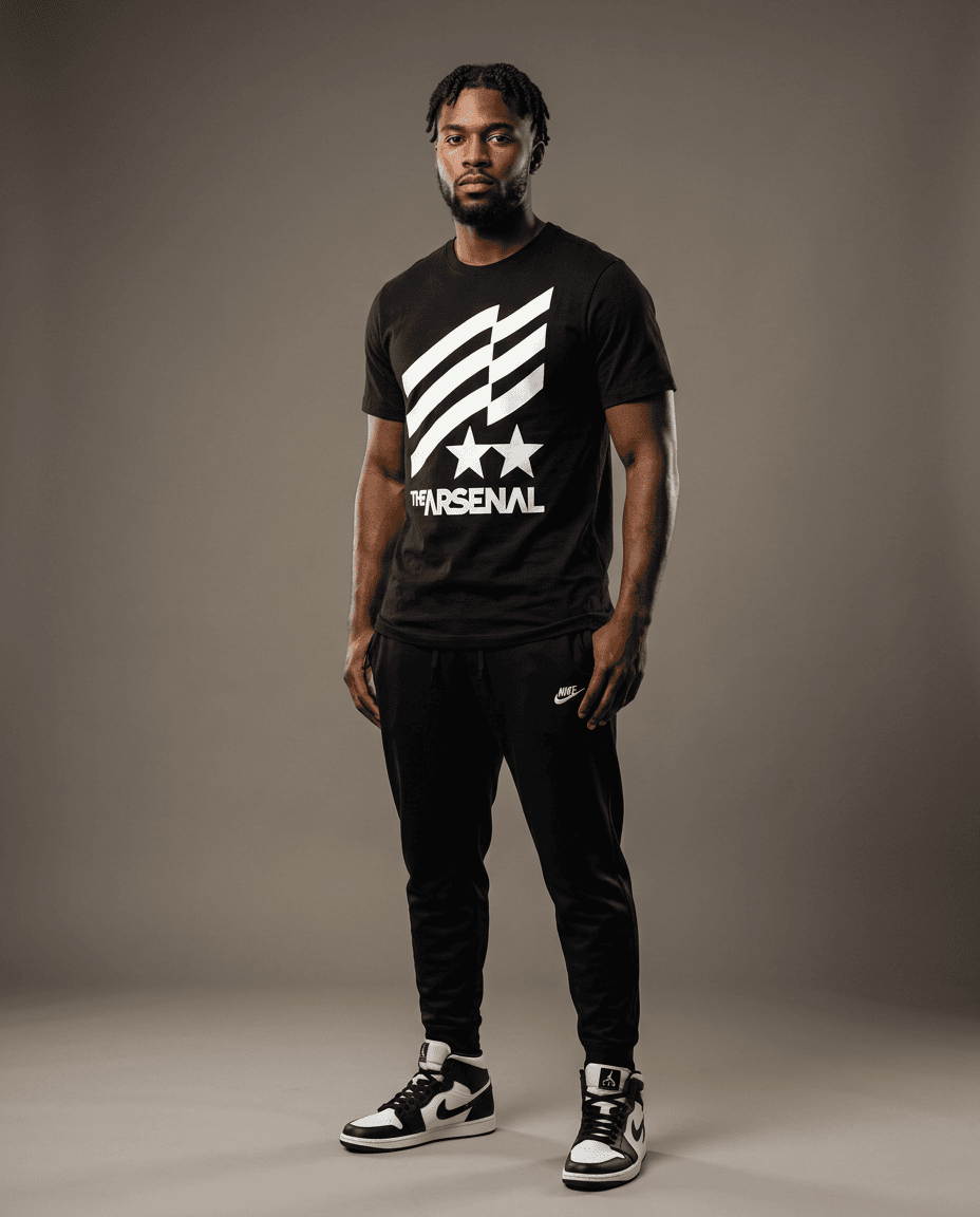 Keep Pushing — Apparel mockup designed by Keep Pushing Studio, Montreal