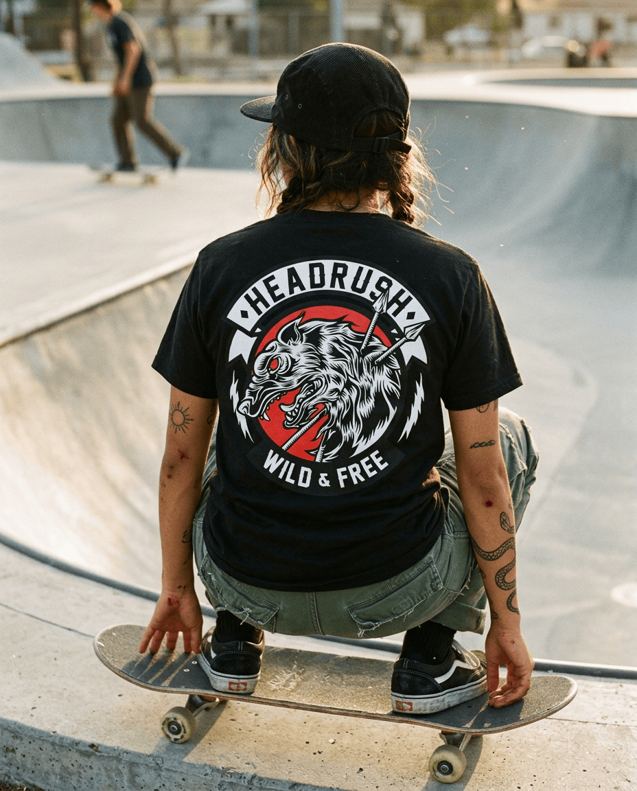 Keep Pushing — Apparel mockup designed by Keep Pushing Studio, Montreal