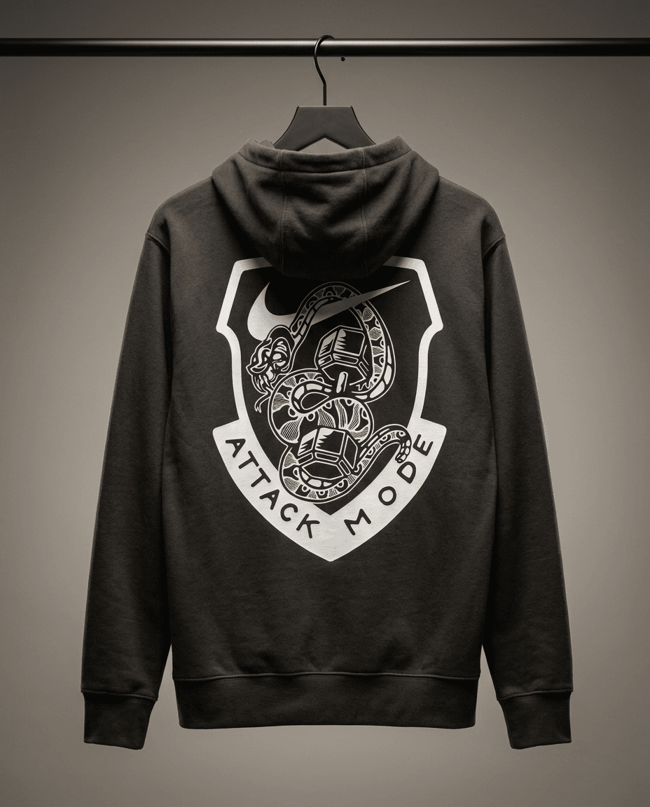 Keep Pushing — Apparel mockup designed by Keep Pushing Studio, Montreal