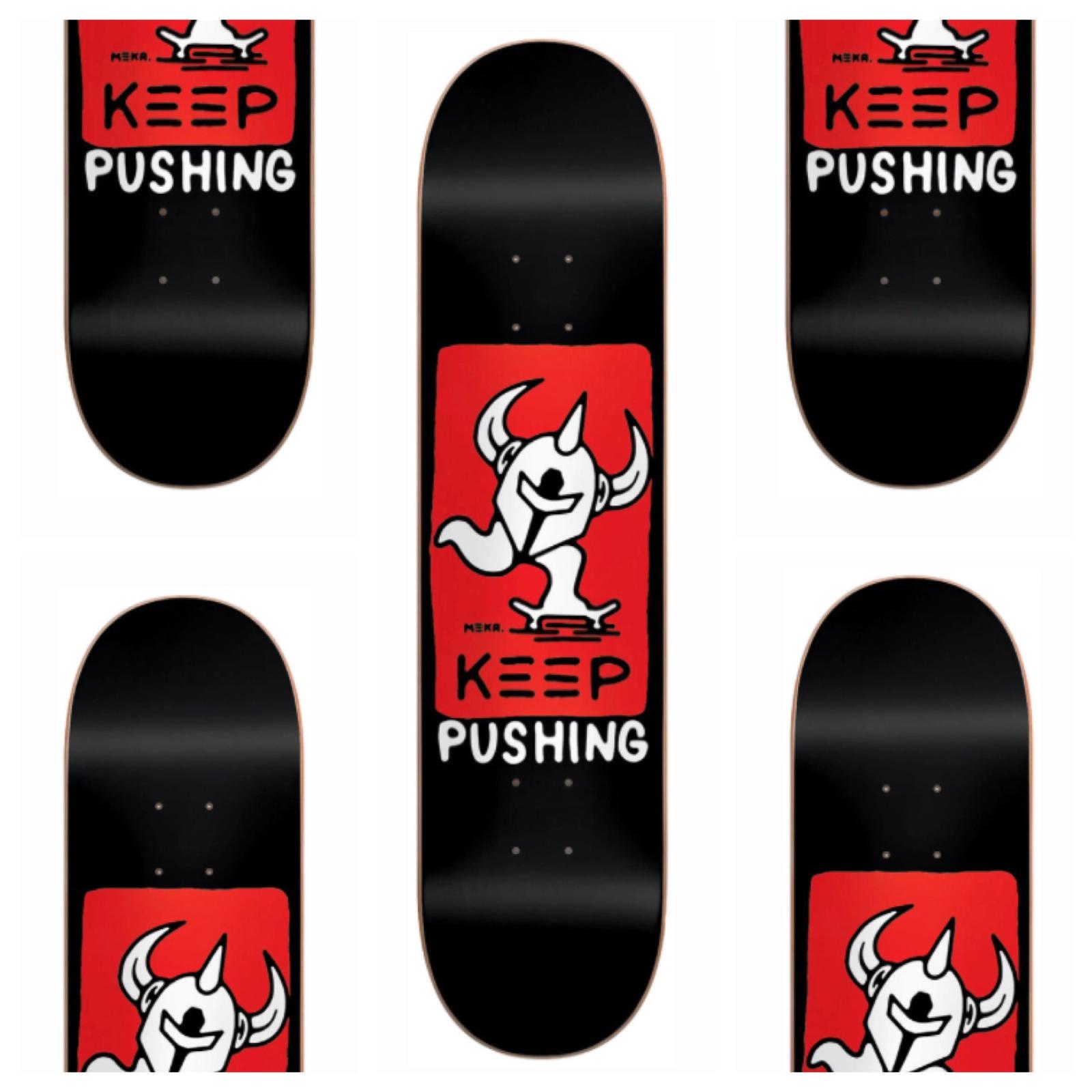 Darkstar — Deck design designed by Keep Pushing Studio, Montreal