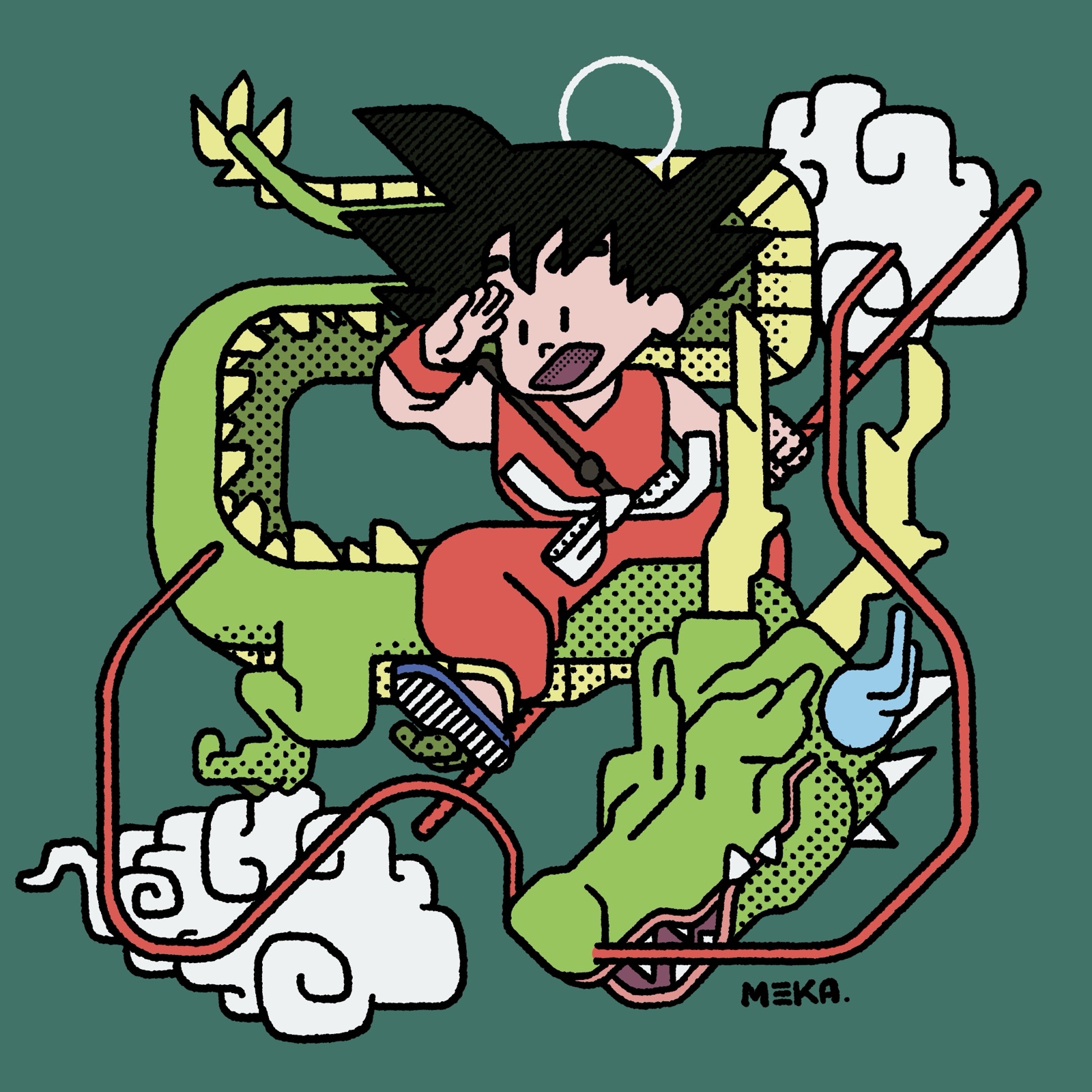 Illustration — Editorial designed by Keep Pushing Studio, Montreal