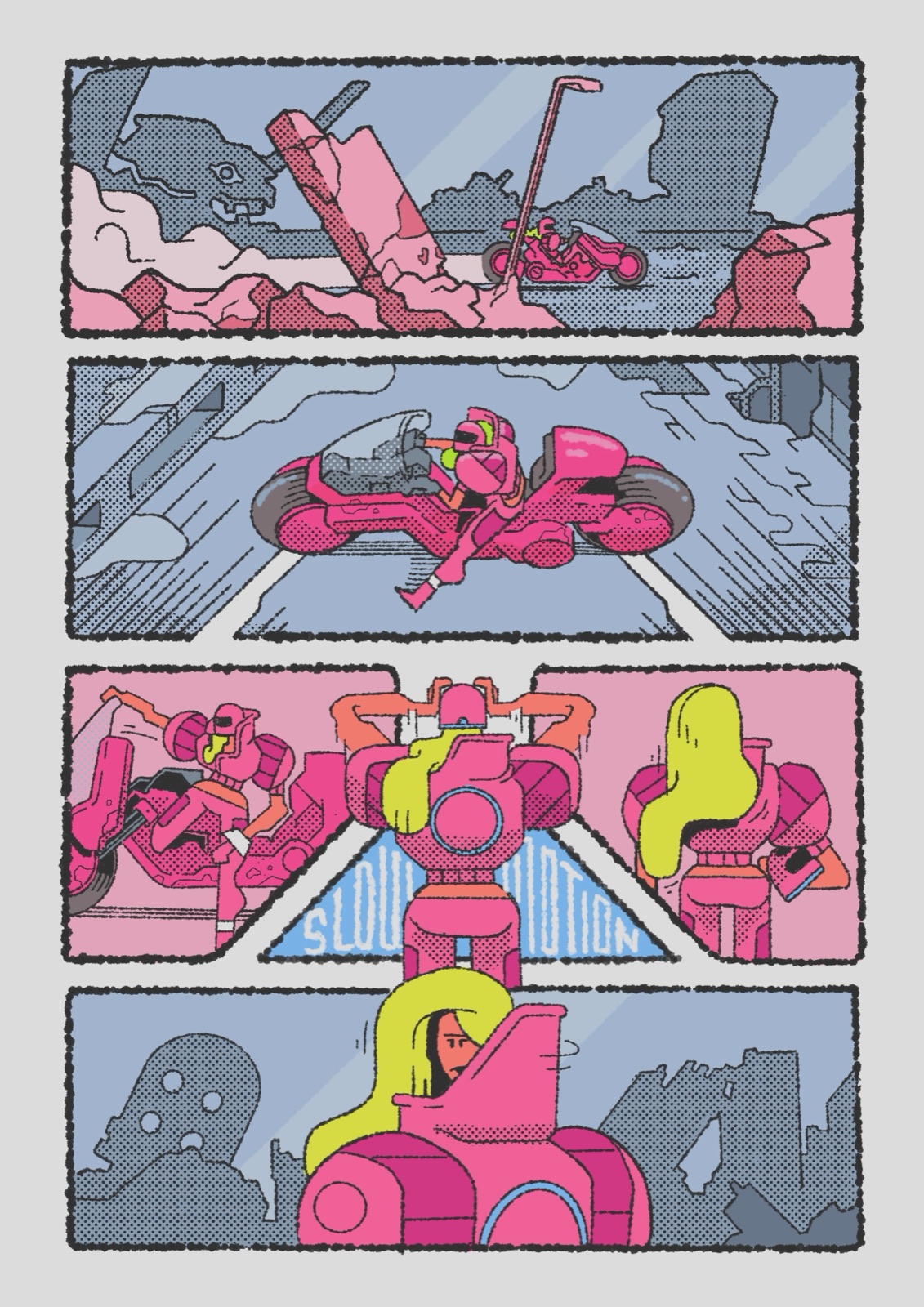 Illustration — Editorial designed by Keep Pushing Studio, Montreal