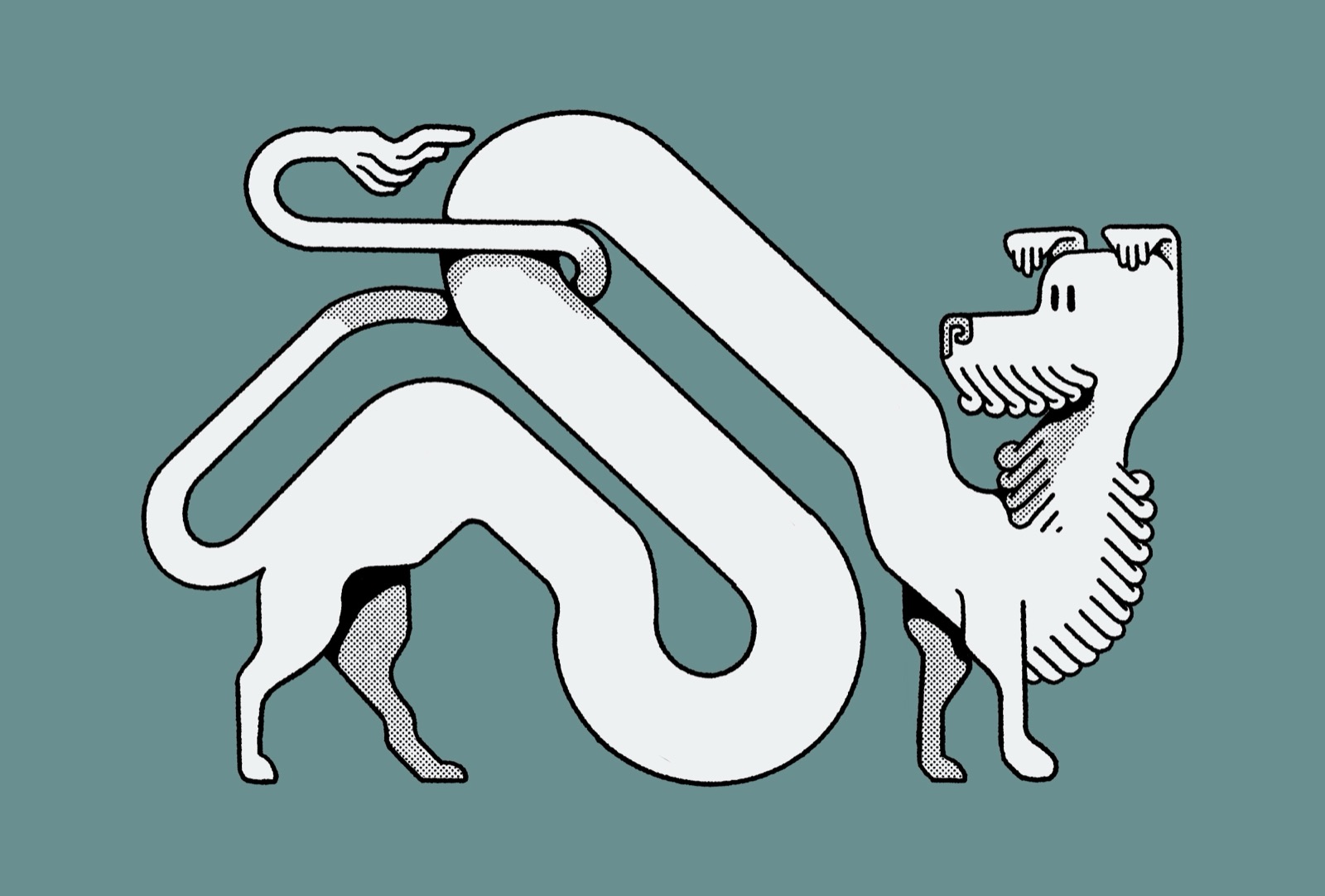 Illustration — Editorial designed by Keep Pushing Studio, Montreal