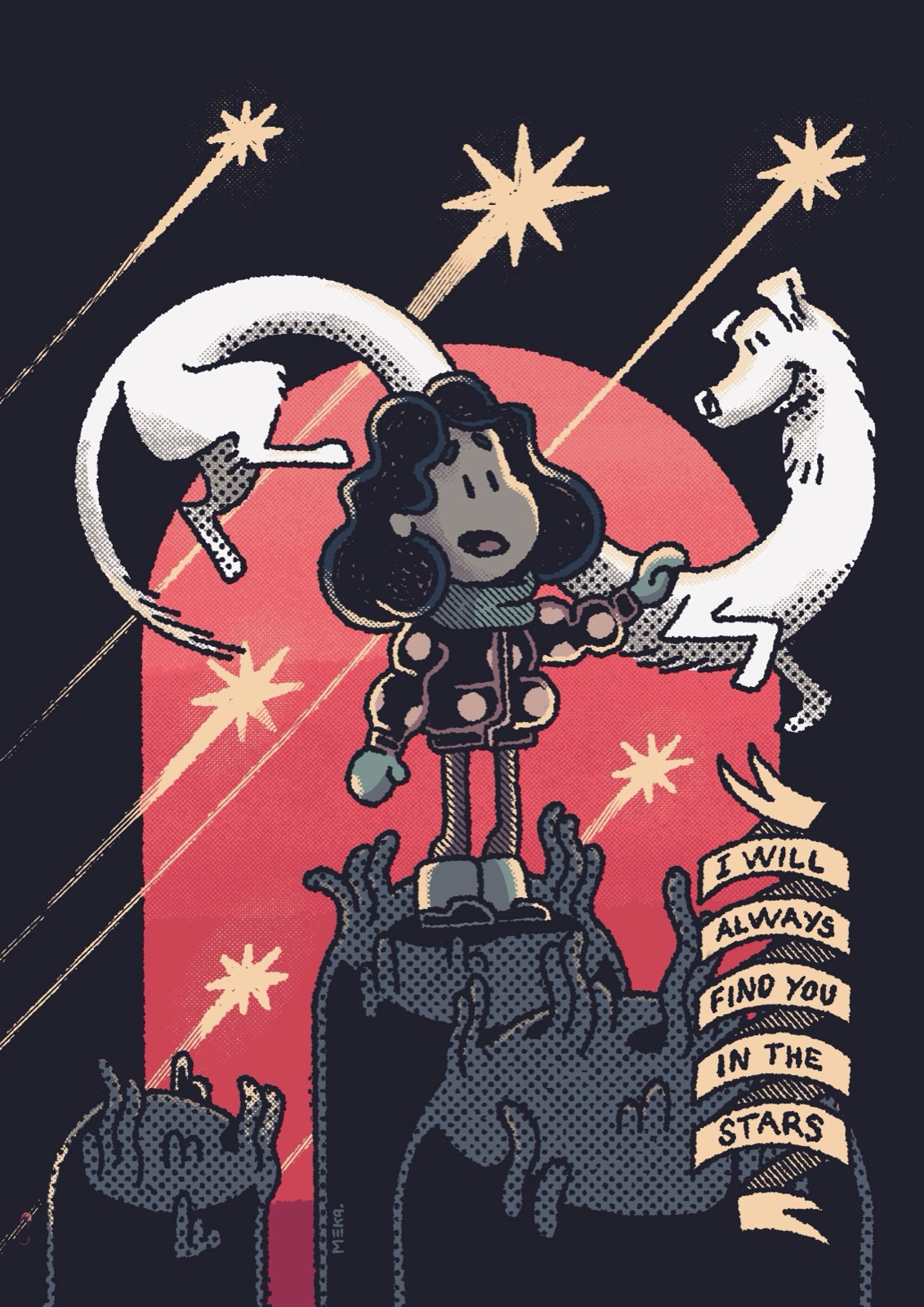 Illustration — Editorial designed by Keep Pushing Studio, Montreal