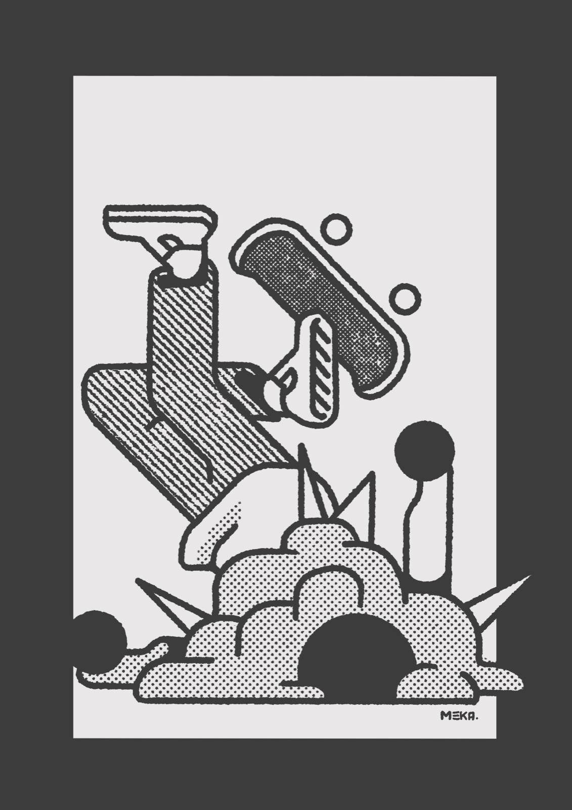 Illustration — Editorial designed by Keep Pushing Studio, Montreal