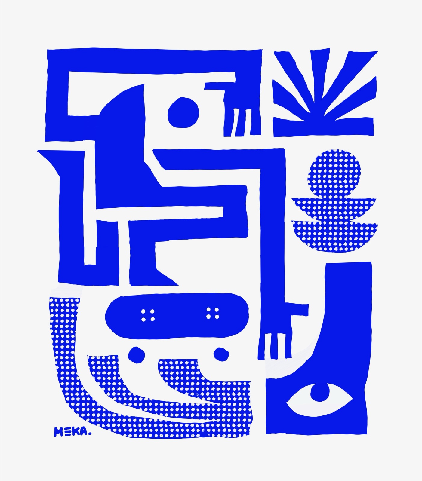 Illustration — Editorial designed by Keep Pushing Studio, Montreal