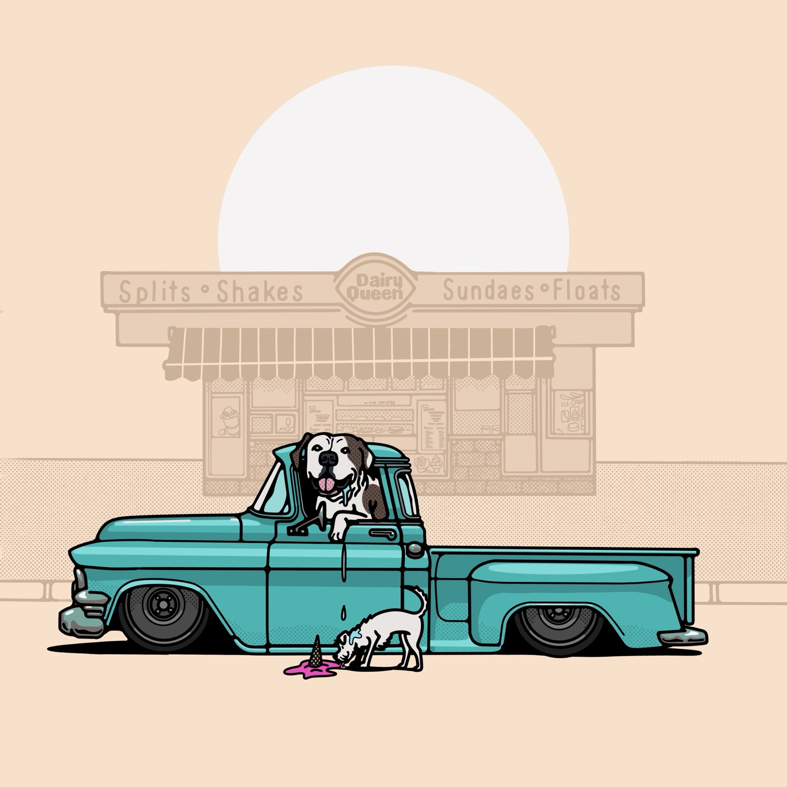 Illustration — Editorial designed by Keep Pushing Studio, Montreal