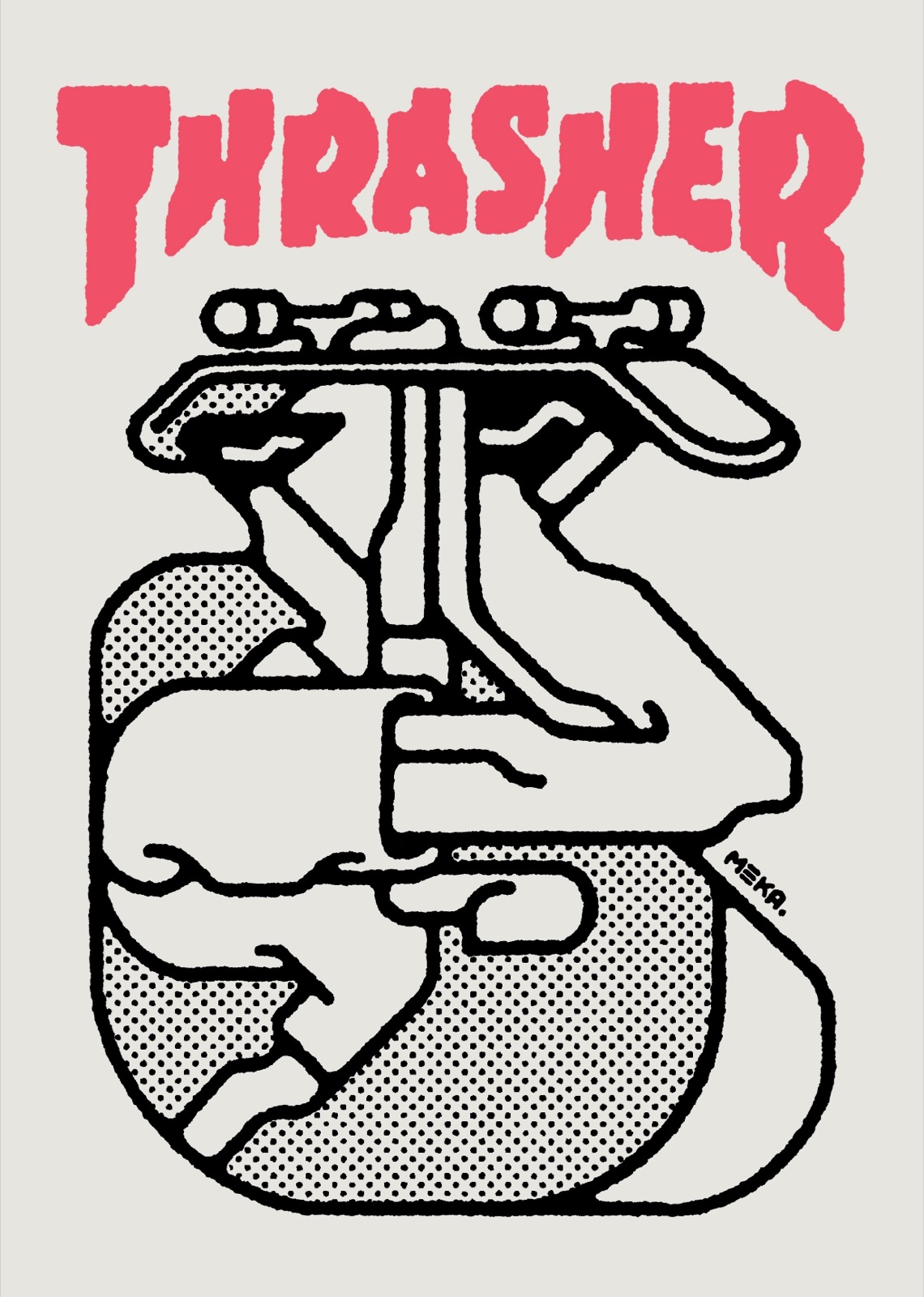 Illustration — Editorial designed by Keep Pushing Studio, Montreal