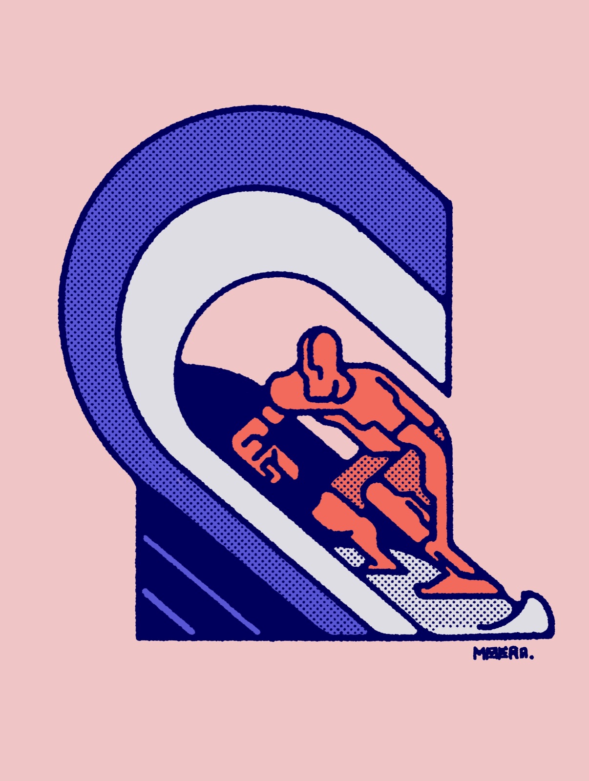 Illustration — Editorial designed by Keep Pushing Studio, Montreal