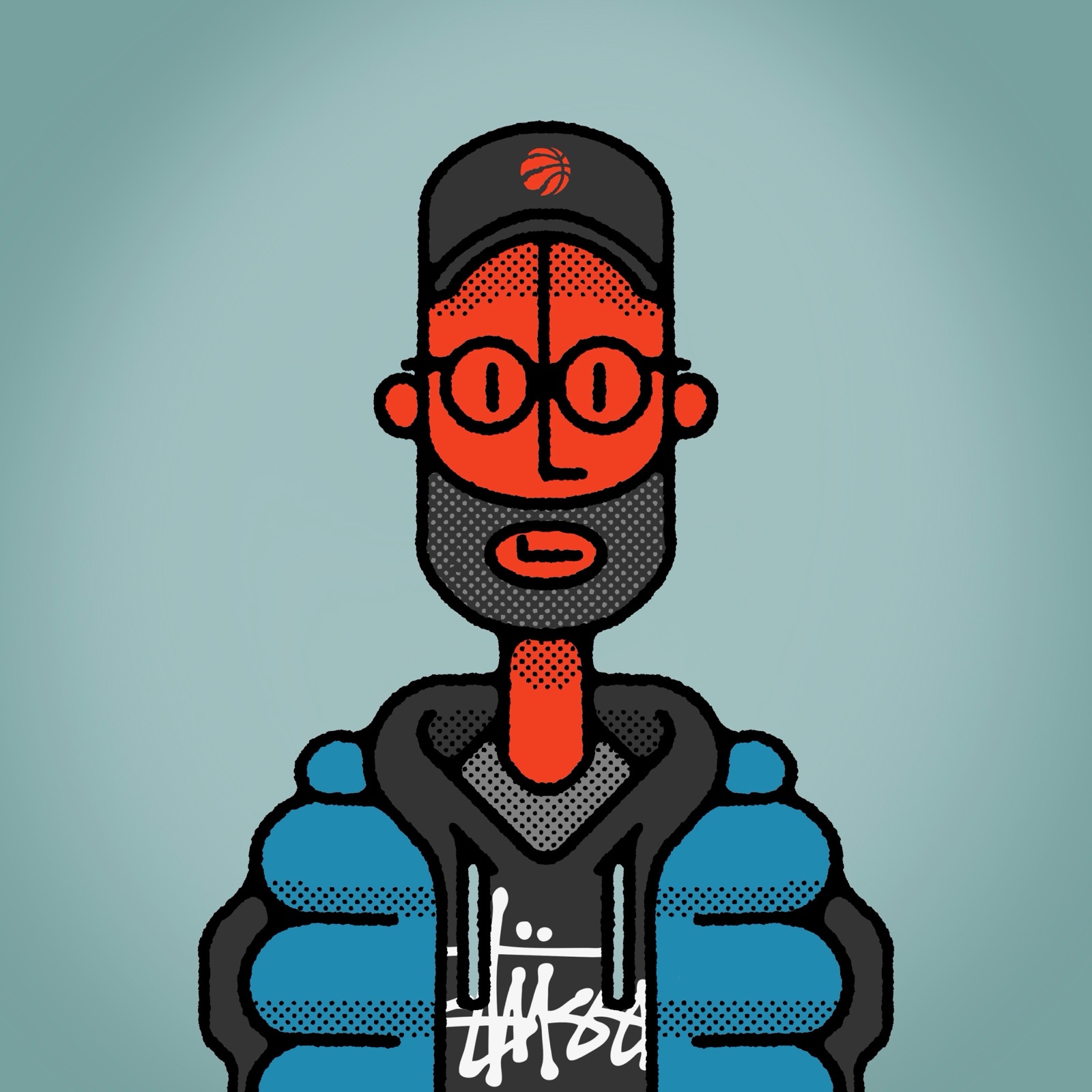 Illustration — Editorial designed by Keep Pushing Studio, Montreal