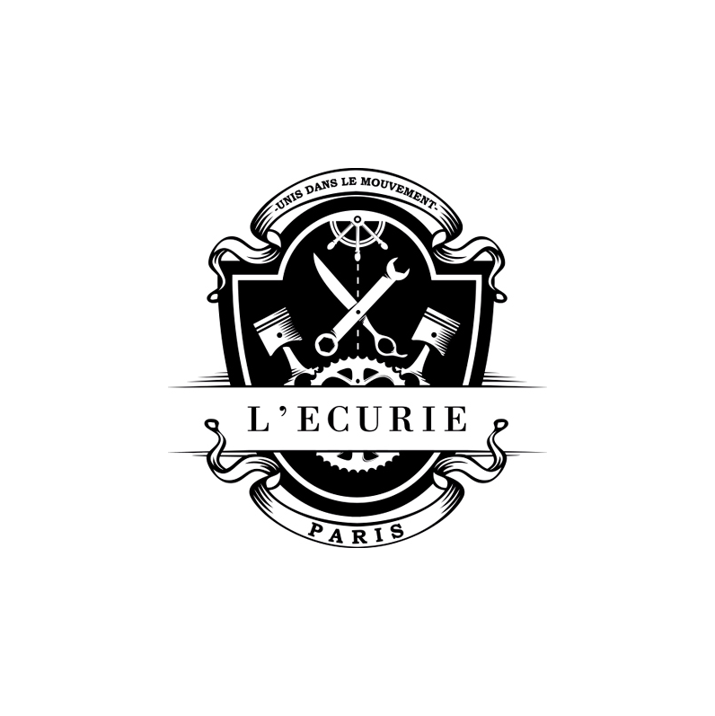 LEcurie ornate — Identity designed by Keep Pushing Studio, Montreal