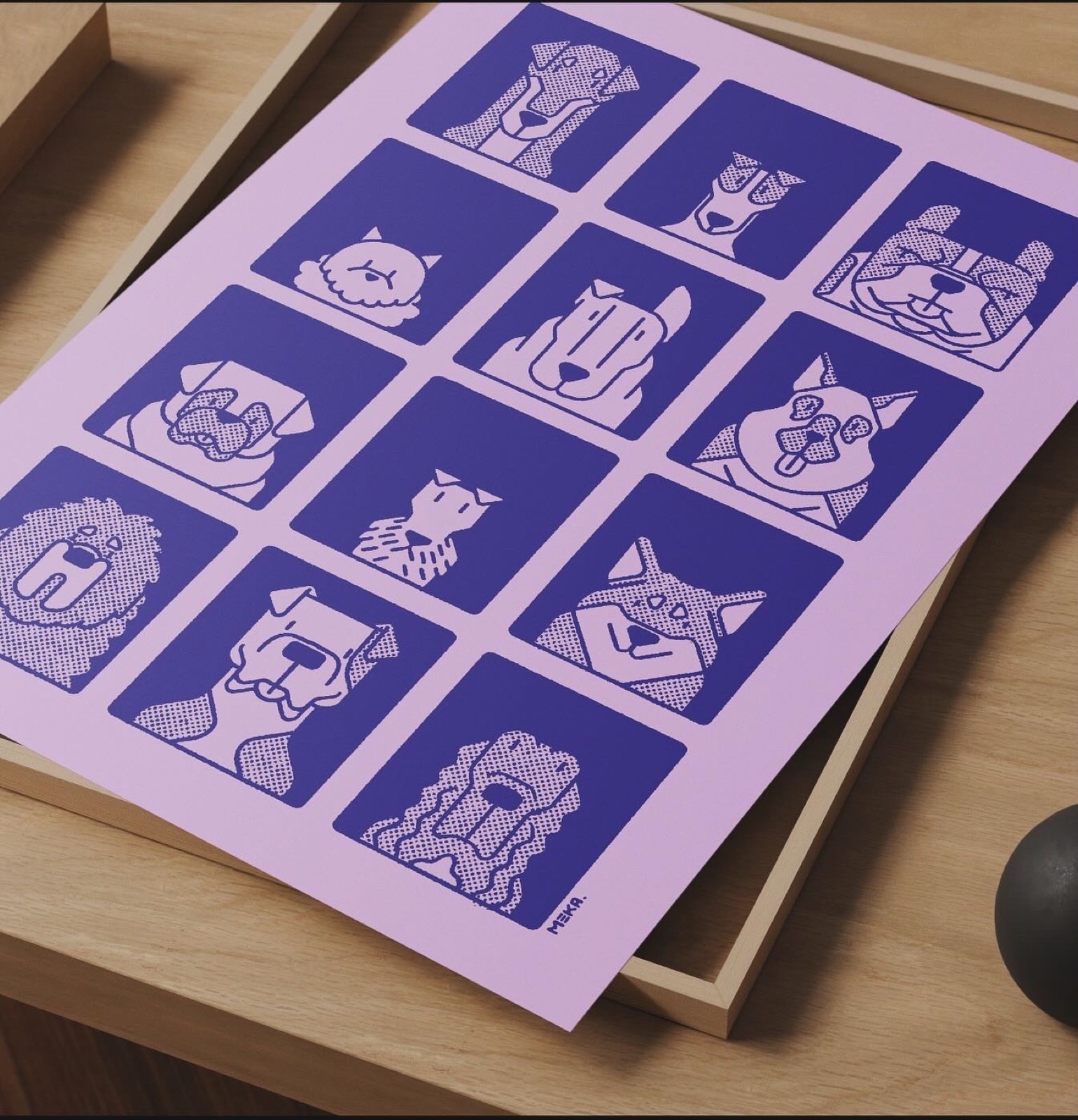 Key visual — Poster designed by Keep Pushing Studio, Montreal