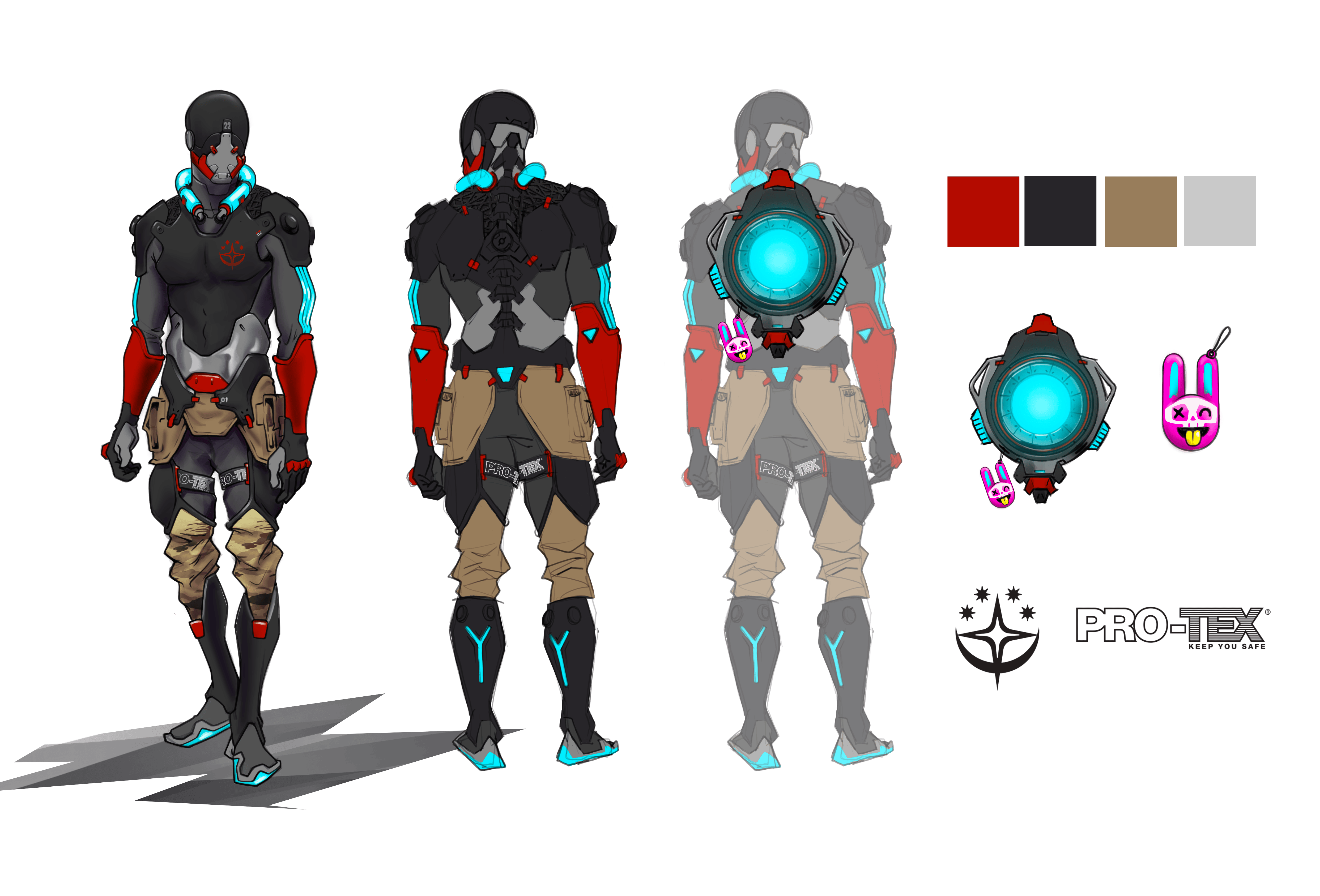 Concept art — Visual development designed by Keep Pushing Studio, Montreal