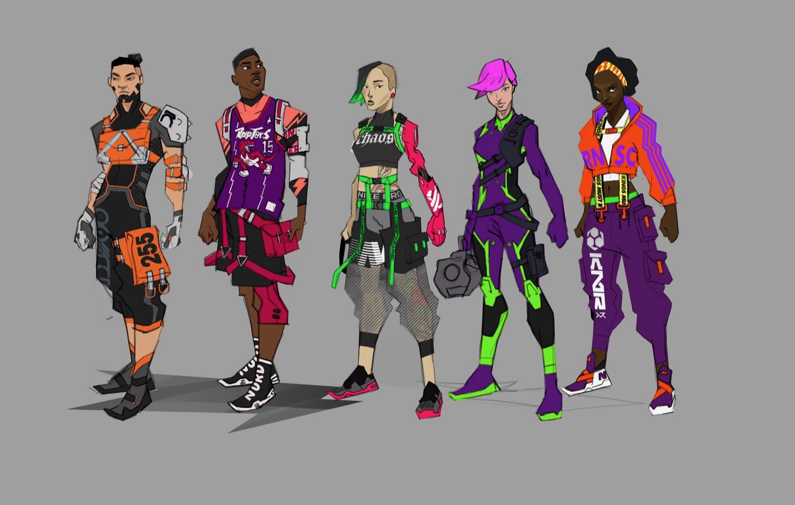 Concept art — Visual development designed by Keep Pushing Studio, Montreal