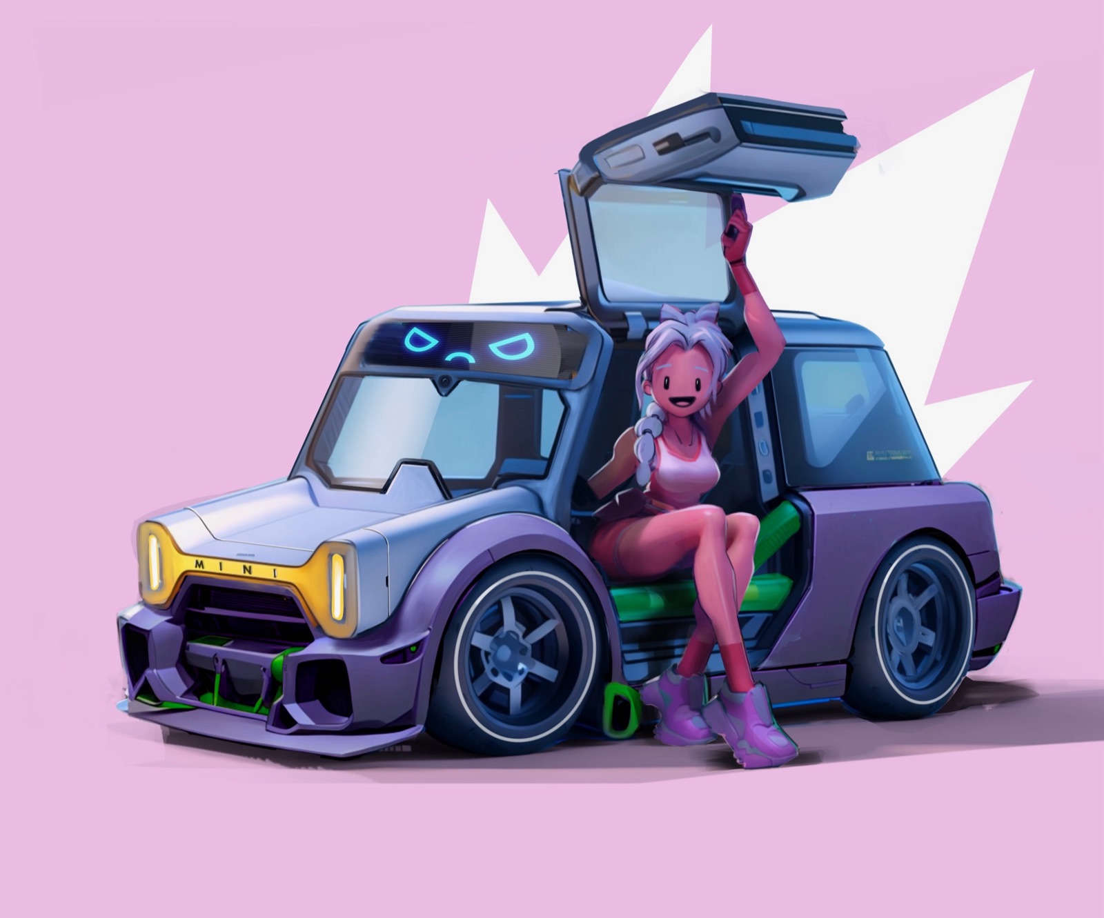 Concept art — Visual development designed by Keep Pushing Studio, Montreal