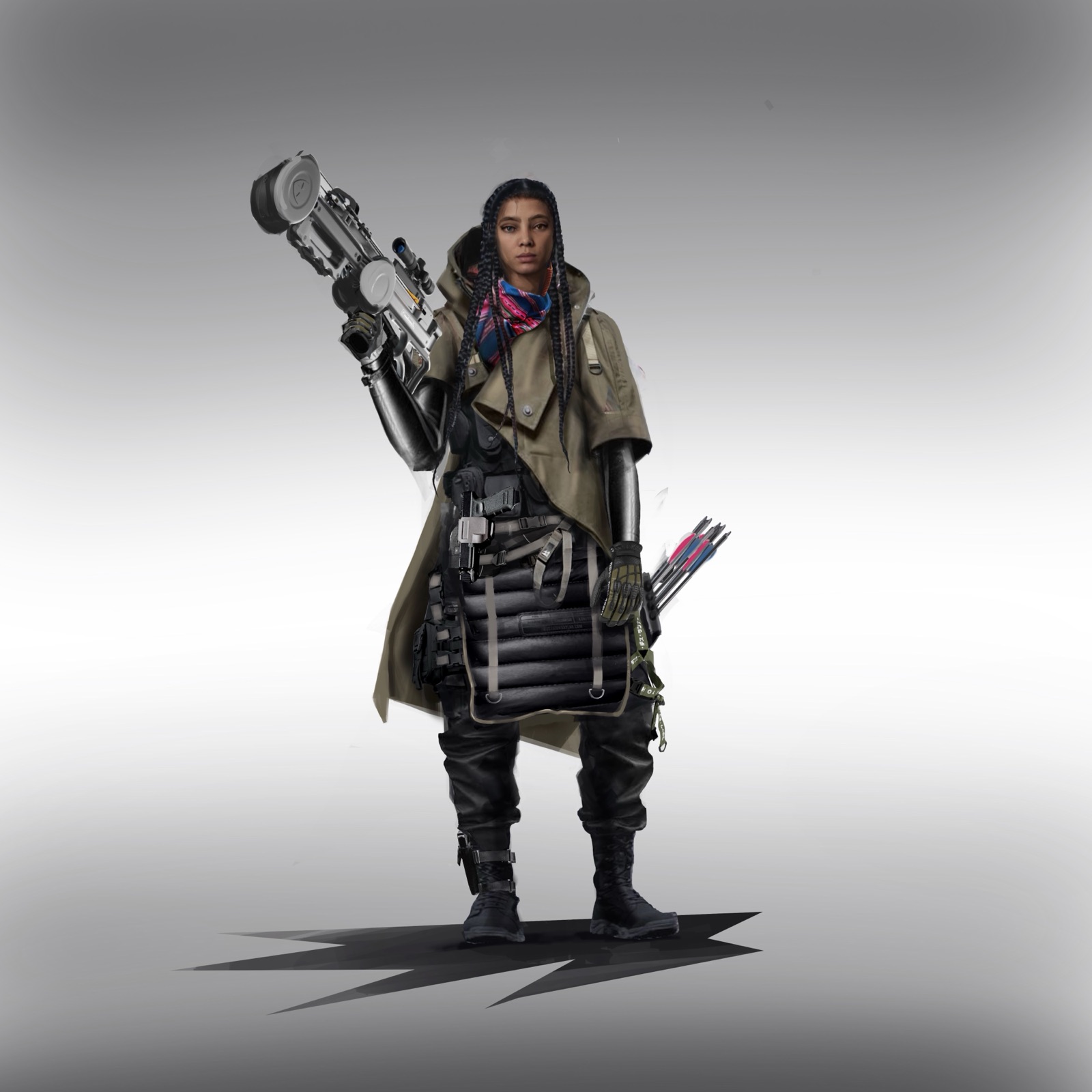 Concept art — Visual development designed by Keep Pushing Studio, Montreal