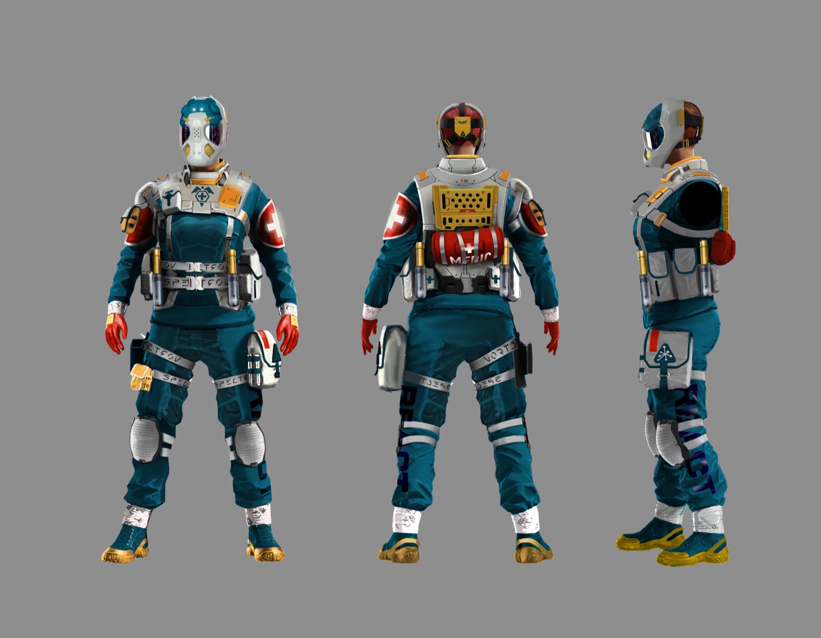 Concept art — Visual development designed by Keep Pushing Studio, Montreal