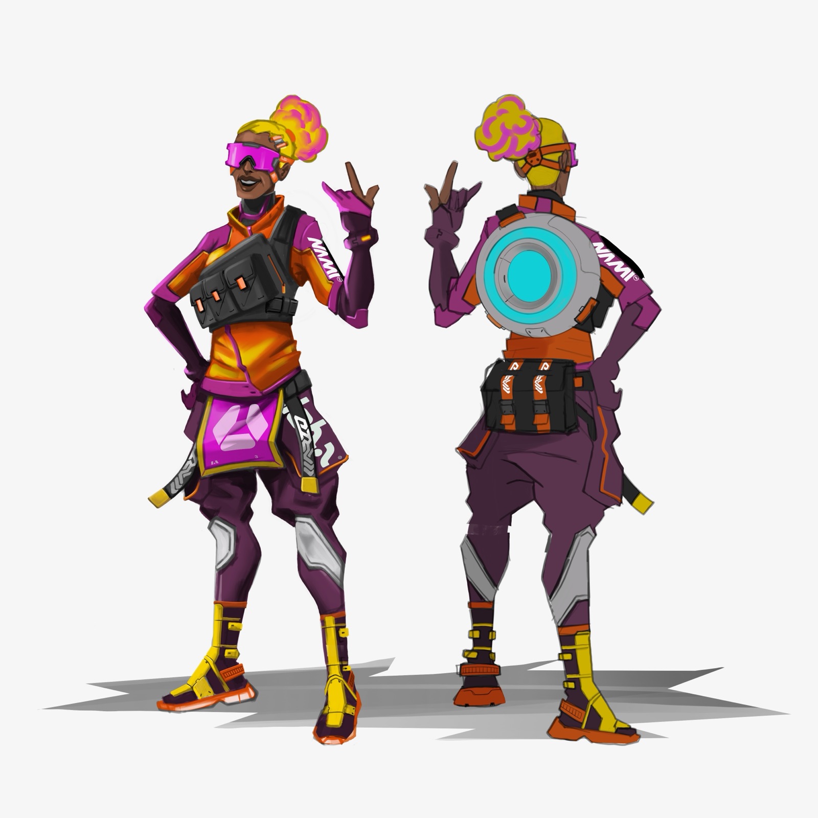 Concept art — Visual development designed by Keep Pushing Studio, Montreal