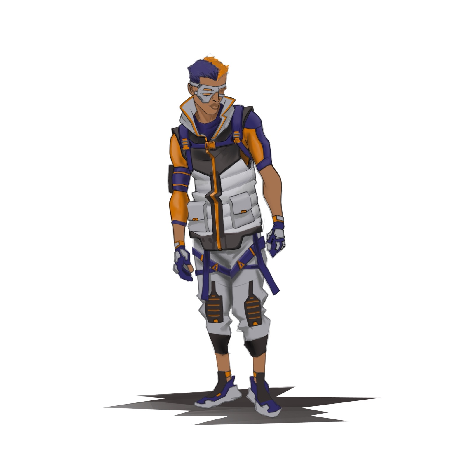Concept art — Visual development designed by Keep Pushing Studio, Montreal